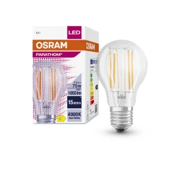 Лампа светодиодная филаментная 7.5W/4000K (=75W) E27 | Прозрачная | PARATHOM FILAMENT | - OSRAM