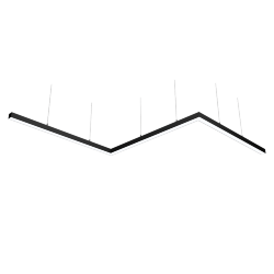 Светильник WOLTA PRO КОНТУР ЗИГЗАГ ДСО03-108-702-5К-Ч Матовый