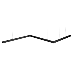 Светильник WOLTA PRO КОНТУР ЗИГЗАГ ДСО03-108-702-5К-Ч Матовый