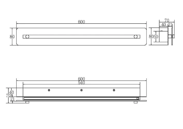 Настенный светильник (бра) Maya 3000К 17Вт (Золото) - фото 4