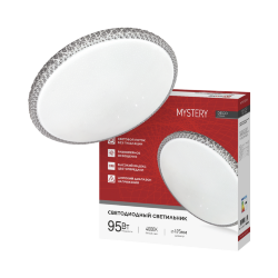 Светильник светодиодный серии DECO MYSTERY 95Вт 230В 4000К 10000Лм 495х70мм IN HOME