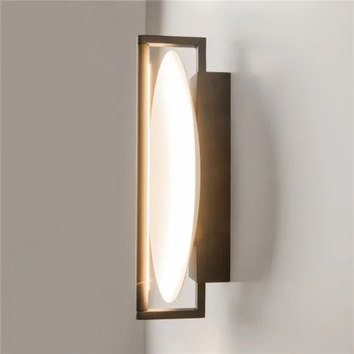 Настенный светильник (бра) Mira 3000К 14Вт (Черный) - фото 9