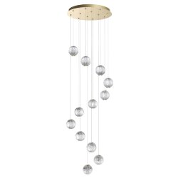 Люстра каскадная «ODEON LIGHT» 5008/56L, серия: CRYSTAL (крепление на планке)