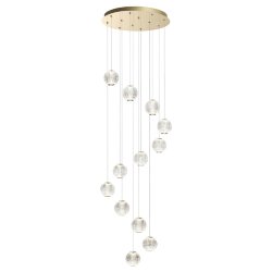 Люстра каскадная «ODEON LIGHT» 5008/56L, серия: CRYSTAL (крепление на планке)