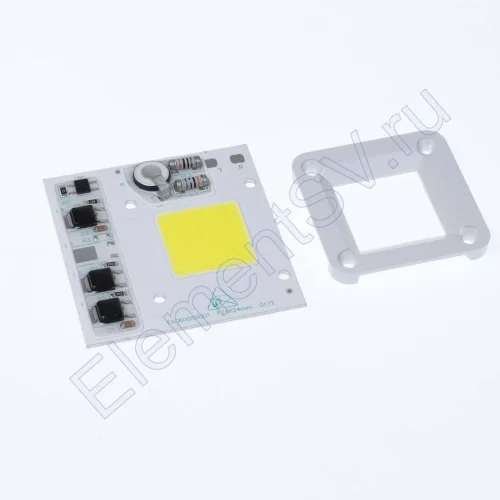 Светодиодная матрица COB X305 (30W, 220V, White) - фото.