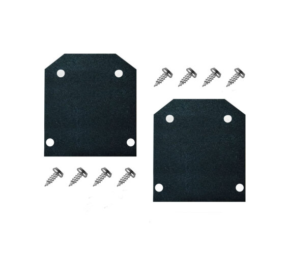 TR3042-AL Комплект торцевых заглушек для профиля TR3040-AL.