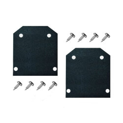 Комплект торцевых заглушек для профиля TR3040-AL, Denkirs TR3042-AL