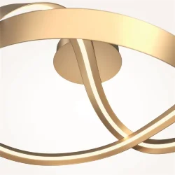 Потолочный светильник Plons 3000К 34Вт (Латунь)