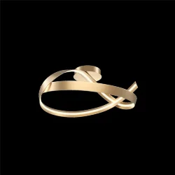 Потолочный светильник Plons 3000К 34Вт (Латунь)