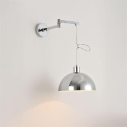 Бра «LUMION» 8322/1W, серия: ARMINA (крепление на планке) - поворотный механизм плафона