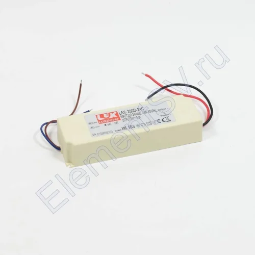 Блок питания LAV-200D-24C (24V, 200W, 8.3A, IP67) - фото.