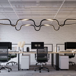 Профиль SL-ARC-5060-D1500-А90 BLACK (дуга 1 из 4) (Arlight, Алюминий) 029270