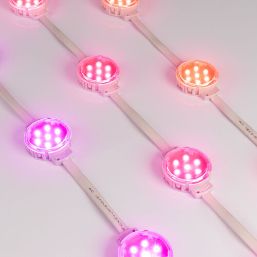 Модуль управляемый SPI-F7-D50 24V RGB-RAM-Auto (1.25W, IP68, 120 deg) (Arlight, Пластик, 3 года) - фото 2