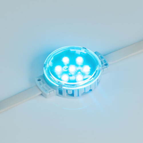 Модуль управляемый SPI-F7-D50 24V RGB-RAM-Auto (1.25W, IP68, 120 deg) (Arlight, Пластик, 3 года) - фото 4