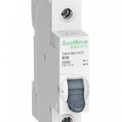 Выключатель автоматический модульный 1п B 16А 4.5кА City9 Set 230В SE C9F14116
