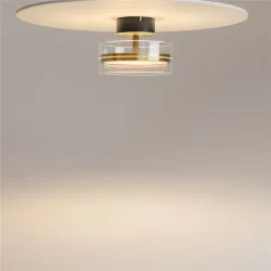 Потолочный светильник Dress code 3000К 18Вт (Черный и Латунь)