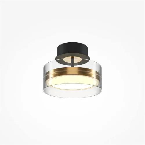 Потолочный светильник Dress code 3000К 18Вт (Черный и Латунь) - фото 4