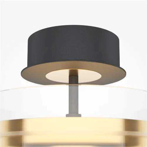 Потолочный светильник Dress code 3000К 18Вт (Черный и Латунь) - фото 12