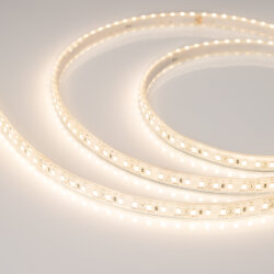 Светодиодная лента герметичная RTW-PU-А120-10.5mm 12V Warm3000 (16.8 W/m, IP68, Wire 2m, 5m) (Arlight) 029598(3)