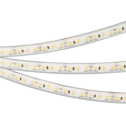 Светодиодная лента герметичная RTW-PU-А120-10.5mm 12V Warm3000 (16.8 W/m, IP68, Wire 2m, 5m) (Arlight) 029598(3) - фото 3