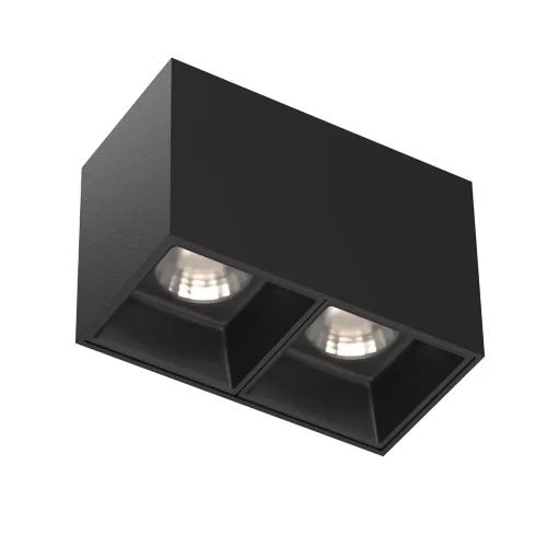 Потолочный светильник Альфа / Alfa LED 24 Вт 4000 К 45° (Черный) C065CL-02-L12W4K-B - фото