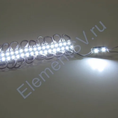 Светодиодный модуль линейный EL-MDB02-PW 3528-2 MOD14 (0,2W, 12V, white) - фото 3.