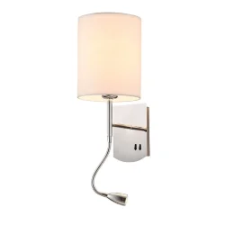Настенный светильник (бра) Бергамо / Bergamo E27х1 (Хром) MOD617WL-01CH