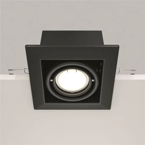 Встраиваемый светильник Metal Modern GU10 1x10Вт (Черный) - фото 7