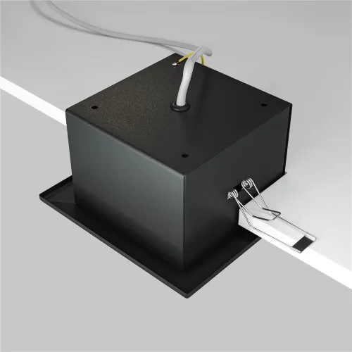 Встраиваемый светильник Metal Modern GU10 1x10Вт (Черный) - фото 11