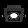 Встраиваемый светильник Металл Модерн / Metal Modern 1*GU10 10 Вт (Черный) DL008-2-01-B - фото 7