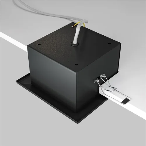 Встраиваемый светильник Металл Модерн / Metal Modern 1*GU10 10 Вт (Черный) DL008-2-01-B - фото 14