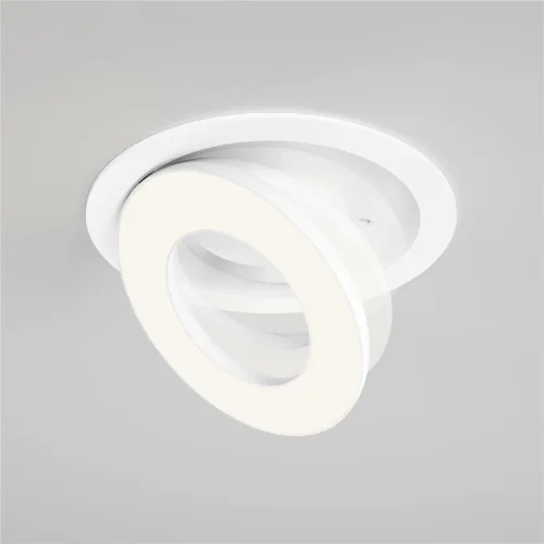 Встраиваемый светильник Vector 4000K 12Вт 110° (Белый) - фото 7