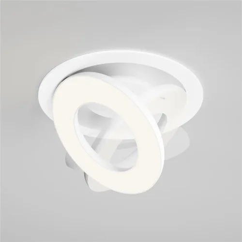 Встраиваемый светильник Vector 4000K 12Вт 110° (Белый) - фото 10