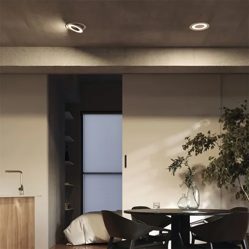 Встраиваемый светильник Vector 4000K 12Вт 110° (Белый) - фото 12