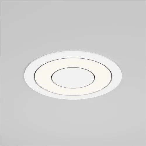 Встраиваемый светильник Вектор / Vector 12 Вт 4000 К 110° (Белый) DL102-12W4K-W - фото 5