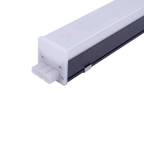 ULO-N10A-20W-4000K-L60 IP40 BLACK Светильник линейный светодиодный подвесной, Прямой, 60см, Белый свет 4000K, 2000Лм, Алюминий, Цвет черный, TM Uniel - фото 6