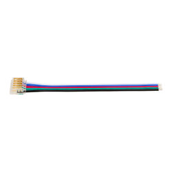 Коннектор WOLTA WLS-5PIN-RGBW-12MM-1 выводной для ленты SMD RGBW шириной 12мм, провод 10см, комплект 3шт.