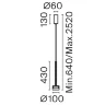 Подвесной светильник Коул / Cowl (Черный) FR5633PL-L6B - фото 17