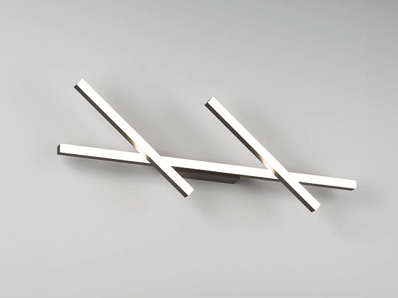 Светильник настенный JY MARS-DBL черный, CO-0120100A-BL-WW - фото