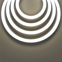 Гибкий неон 18x16 24В 14,4 Вт/м 4000K IP67 5м (Белый)