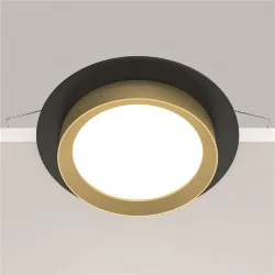 Встраиваемый светильник Hoop GX53 1x12Вт (Черный)