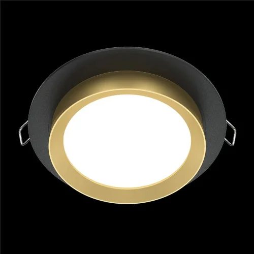 Встраиваемый светильник Hoop GX53 1x12Вт (Черный) - фото 6