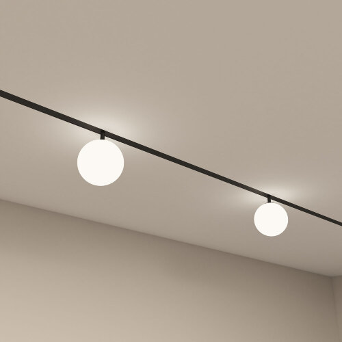 DK8051-BK Рассеивающий светильник SMART MOON 5W DIM 3000K-6000K, ?130мм, черный, акрил. Фото 3