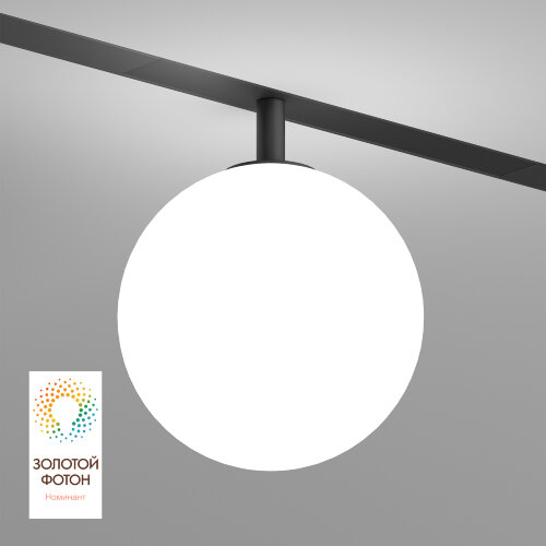 DK8051-BK Рассеивающий светильник SMART MOON 5W DIM 3000K-6000K, ?130мм, черный, акрил.