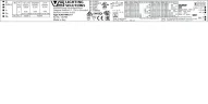 VS 65W DALI2+1-10V/DIP 350-1400мА 20-50V DIP-переключатель ECXd 1400.317 359x30x21мм - Драйвер для светодиодов Vossloh-Schwabe. Фото 2