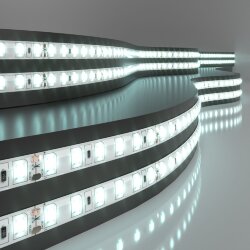 Светодиодная лента 24&amp;nbsp;В 9,6&amp;nbsp;Вт/м 120 Led/м 2835 IP65, холодный белый 6500K, 5 м 24V 9,6W 120Led 2835 IP65 холодный белый, 5м (052964)