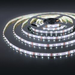 Светодиодная лента 24&amp;nbsp;В 9,6&amp;nbsp;Вт/м 120 Led/м 2835 IP65, холодный белый 6500K, 5 м 24V 9,6W 120Led 2835 IP65 холодный белый, 5м (052964)