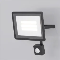 Прожектор Поток / Flood 6500К 30Вт IP 65 (Черный) FL001-L30B6KSR