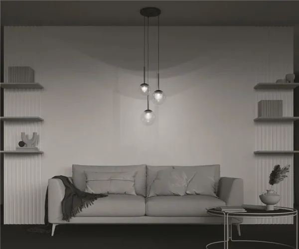 Подвесной светильник Basic form G9х3 (Золото) - фото 2