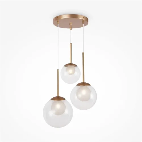 Подвесной светильник Basic form G9х3 (Золото) - фото 14